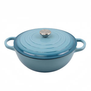 Sıcak satış 26cm dökme demir emaye çorba tenceresi güveç tenceresi anne Pot yapışmaz seramik tencere ev restoran otel için güveç - Product Image 4