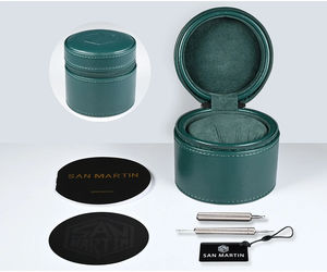 Reloj de Buceo Retro para Hombre San <span class=keywords><strong>Martin</strong></span> SN029-G-B, 41 mm, Clásico, Vintage, Miyota, Mecánico de Cuerda Automática, 200 m Resistente al Agua, Luminoso - Product Image 6