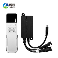 Canapé électrique, tige de poussée électrique, interrupteur de télécommande sans fil, télécommande intelligente un-à-deux, commande de tige télescopique, 2.4G