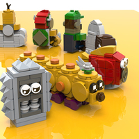 CAYI 2026 Super Jeu 16-en-1 : Ensemble de Blocs de Construction en Plastique ABS, Briques Créatives MOC, Jouets d'Assemblage Personnalisés pour Enfants