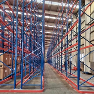 Rayonnage à couloir étroit <span class=keywords><strong>de</strong></span> haute qualité, durable, à haute utilisation, à 5 niveaux, robuste, pour l'entreposage en entrepôt d'exécution des commandes en e-commerce - Product Image 3