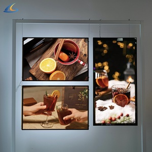 กล่องไฟ LED เมนูแบบแขวนสองด้านแสดงเมนูร้านอาหาร - Product Image 6