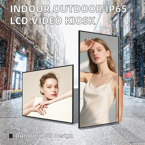 จอแสดงผลดิจิตอล LCD สำหรับภายใน/ภายนอกอาคาร IP55 พร้อมวิดีโอวอลล์ คีออสก์เคลือบป้องกันแสงสะท้อนในตัว รองรับการสร้างข้อความเคลื่อนไหว เหมาะสำหรับร้านค้าปลีก - Product Image 5