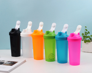 Venta al por mayor logotipo personalizado 400ml 600ml bebida directa ecológica aplicable <span class=keywords><strong>Fitness</strong></span> gimnasio viaje Proteína de plástico para - Product Image 5