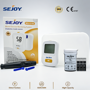 Sejoy fournitures et équipement médicaux glucomètre machine moniteur <span class=keywords><strong>de</strong></span> glycémie - Product Image 1