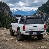 Coque de camping-car électrique en alliage d'aluminium étanche avec verrouillage pour Toyota Navara Dodge Ram 1500 Jeep Gladiator JT F150 B2B (vente en gros)