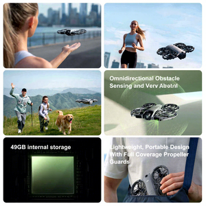 NEO 2 Motion Fly More Combo Drone per Principianti con Doppia Fotocamera 4K FPV, Pieghevole, Trasmissione 10km, Funzione Follow Me, Controllo tramite App, Fotocamera 48MP - Product Image 5