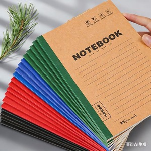 <strong>Campus</strong> <strong>Notebook</strong> A5 Thick Exercise Book B5 Horizontal Line Simple Office Notepad Soft Kraft Cover School Student Dairy - Product Image 5