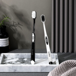 Cepillo de Dientes Suree de Cerdas Suaves, Más de 10000 Cerdas Finas, Cuidado de Encías Sensibles, Cepillo de Dientes Manual para Adultos - Product Image 4