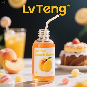 Échantillon gratuit arôme concentré saveur pêche jaune de haute qualité additif arôme Booster industriel traditionnel - Product Image 3