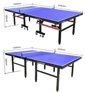 Ensemble <span class=keywords><strong>de</strong></span> tennis <span class=keywords><strong>de</strong></span> <span class=keywords><strong>table</strong></span> pliable professionnel, standard, pour intérieur, mobile avec roulettes, écologique, durable, pour les écoles, les clubs, l'entraînement - Product Image 1