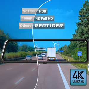 กล้องติดรถยนต์ Redtiger T700 4K+1080P hd หน้าจอ 11 นิ้ว บันทึกภาพหน้าและหลัง 4k ไร้สาย - Product Image 5