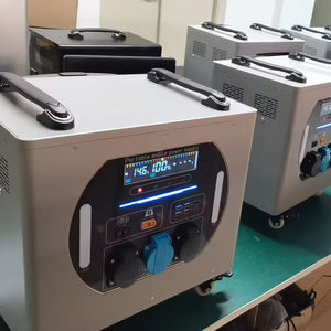 2000/3000w आपातकालीन लिथियम बैटरी पोर्टेबल सौर ऊर्जा स्टेशन जनरेटर - Product Image 1