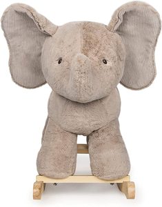 <span class=keywords><strong>Peluche</strong></span> personnalisée en coton PP rembourrée, éléphant bébé, agneau, balançoire avec base en bois, jouet unique pour les tout-petits - Product Image 2