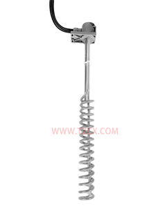 Tzcx Venta caliente personalizable titanio PTFE recubierto de acero inoxidable elemento calefactor de cuarzo calentador de inmersión para tanque de galvanoplastia - Product Image 5