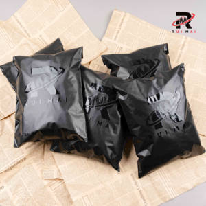 Sobre de Envío Exprés de Polimailers Autoadhesivos de Plástico Ecológico, Bolsa de Polietileno con Logotipo Impreso en UV Personalizado - Product Image 2