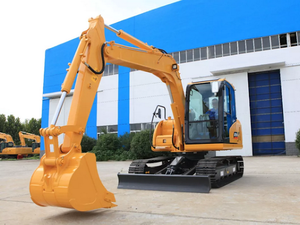 Chine Mini excavatrice avant excavatrice en verre bras télescopique SE75 7.5Ton Mini excavatrice <span class=keywords><strong>vente</strong></span> aux enchères à vendre - Product Image 3