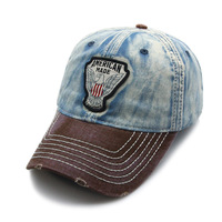Casquette de baseball vintage usée personnalisée, logo personnalisé, étiquette tissée, doublure épaisse, casquette de camionneur imprimée