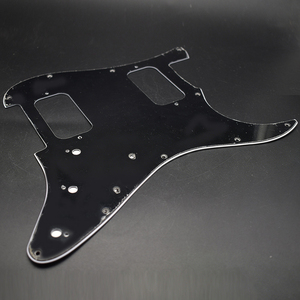 PVC 3-Ply 11 Hole <strong>Stratocaster</strong> HH Pickguard, ST Double Humbucker Scratch Plate, Electric Guitar Replacement Parts Wholesale - Product Image 3
