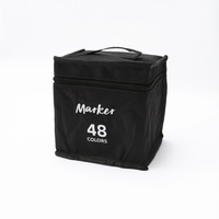 Marqueur de peinture à pointe double portable 48 couleurs DIY grand format pas cher
