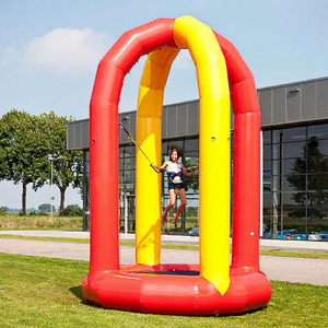 Crier des cavaliers à l'élastique manèges jeux de carnaval équipement aquatique d'amusement sécurité trampoline gonflable de <span class=keywords><strong>saut</strong></span> à l'élastique à vendre - Product Image 1