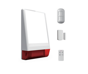 Wasserdichte Sirenen alarmsysteme für den Außenbereich Wifi Tuya Home Security Smart Alarmsystem Tuya App Control Smart - Product Image 1