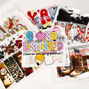 Transferts thermocollants en PET durables et lavables pour T-shirts, motifs de dessins animés, impression sérigraphique en gros - Product Image 1