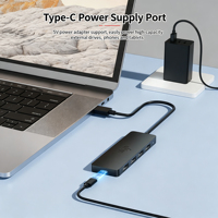 Extenseur de port USB pour ordinateur portable avec bande passante de 5 Gbps, répartiteur USB 3.0 entièrement compatible avec les stations de travail Windows et Mac