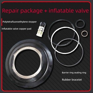 Kit de réparation pour stockage d'énergie, Anneau de support en caoutchouc, 0.63L 4L 40L 100L, Patin de protection, Accessoires pour outils hydrauliques - Product Image 3