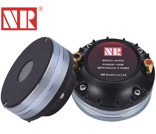 N4505 44mm Neodymium Driver/Tweeter 8 Ohm Waterproof Professional Outdoor Line Array Speaker for Surround Sound Systems