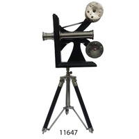 Trépied pour appareil photo à plaque pliante antique de conception antique Caméra de cinéma d'aspect vintage avec support en bois pour la décoration à bas prix