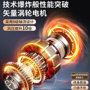 Aspiradora Portátil de Mano, 11000 Pa de Succión, Batería Recargable de 12 V, Mini Aspiradora Inalámbrica para Automóvil - Product Image 4