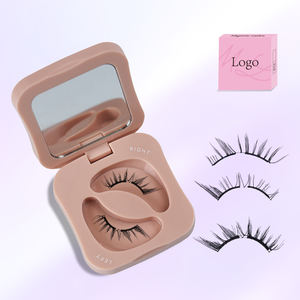 Kit de Pestañas Postizas Magnéticas Suaves Reutilizables con Curvatura CC, Ligeras, Hechas a Mano, Naturales en 3D, sin Pegamento - Product Image 3