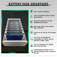 Stock UE PL 15kWh 16kWh 51.2V 280AH 314Ah Batterie CATL Lifepo4 Lithium pour système de stockage d'énergie domestique compatible onduleur dey--e Pack 48V
