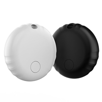 1 Traceur GPS Mini 4G pour Animaux de Compagnie Certifié MFi Étanche Lavable Localisateur Bluetooth Traceur Chiens IP67 Plastique Application IOS 1 An