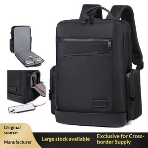 Hot Sale Custom Logo <b>Large</b> Capacity Stylish High-Quality New Men's Business Cheap Travel Back Pack <b>Laptop</b> <b>Bag</b> Backpack Mochila - Product Image 2