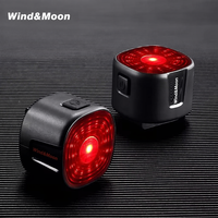 Vente chaude usine : Feu arrière de vélo LED avec autonomie de 100 heures, chargement USB-C, fixation casque et batterie intégrée