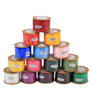 ST1054 0,8 mm 1,0 mm 0,6 mm Multicolore Bijoux Corde en <span class=keywords><strong>nylon</strong></span> nœud chinois Bracelet <span class=keywords><strong>Macramé</strong></span> Cordons de perlage <span class=keywords><strong>Fil</strong></span> - Product Image 1