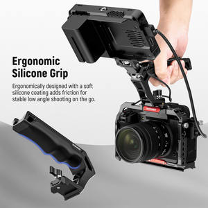 NEEWER NATO Mango superior con botón de grabación con abrazadera QR NATO para <span class=keywords><strong>Sony</strong></span> A7 <span class=keywords><strong>ZV1</strong></span> S5 II FUJIFILM Jaula de cámara de 2017 - Product Image 2