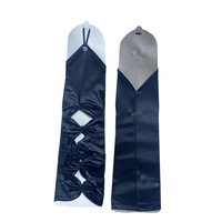 Nouvelles Manches de Protection Solaire Longues et Fines pour Cyclisme, Gants Sexy Sans Doigts avec Nœud en Satin, en Dentelle Creuse pour Mariage