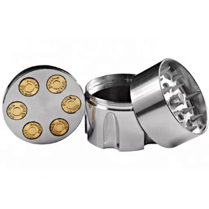6 <strong>Bullets</strong> Smoking <strong>Grinder</strong> (B80010) 52*44mm /42*45mm - Product Image 5