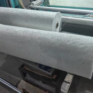 NQFIBER工場高品質450sm 600gsm CSM C-ガラスE-ガラス粉末ガラス繊維ガラス繊維表面チョップドストランドマットロール - Product Image 4