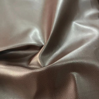 Cuir PU grainé brillant pour canapés et chaussures décontractées de qualité supérieure