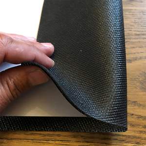 Tapis de bar carré classique réutilisable en caoutchouc polyester écologique antidérapant avec <span class=keywords><strong>logo</strong></span> personnalisé en relief pour <span class=keywords><strong>Jagermeister</strong></span> - Product Image 3