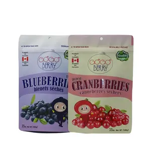 Factory good Selling Plastic Bag for Dried Fruit food Packaging pouches