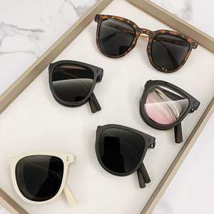 Hot Women <b>Round</b> <b>Frame</b> <b>Sunglasses</b> Fashion Lightweight Foldable <b>Sunglasses</b> Trendy Foldable <b>Sunglass</b> for Women Party Gift - Product Image 4