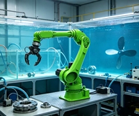 Bras de robot industriel à 6 axes LT2100-E-6, portée de 2100 mm, poids du robot de 750 kg pour la fabrication, la manutention et le soudage