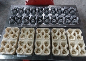 32 khay trứng nhôm hình thành khuôn 4 khuôn chuyển cho máy khay trứng 4000 chiếc/giờ - Product Image 3