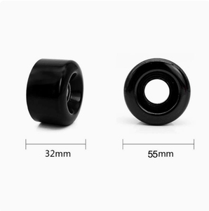 LeGood Custom Size High Quality 4pcs one set PU skate <b>wheels</b> 55x32mm without bearings - Product Image 2