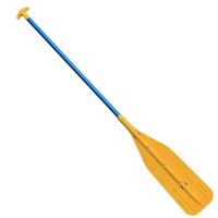 Pagaie de canoë à flotteurs de haute qualité avec lame en ABS plastique, longueur fixe, en aluminium, pour le rafting en eaux vives